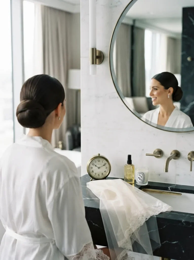 Sleek Low Bun