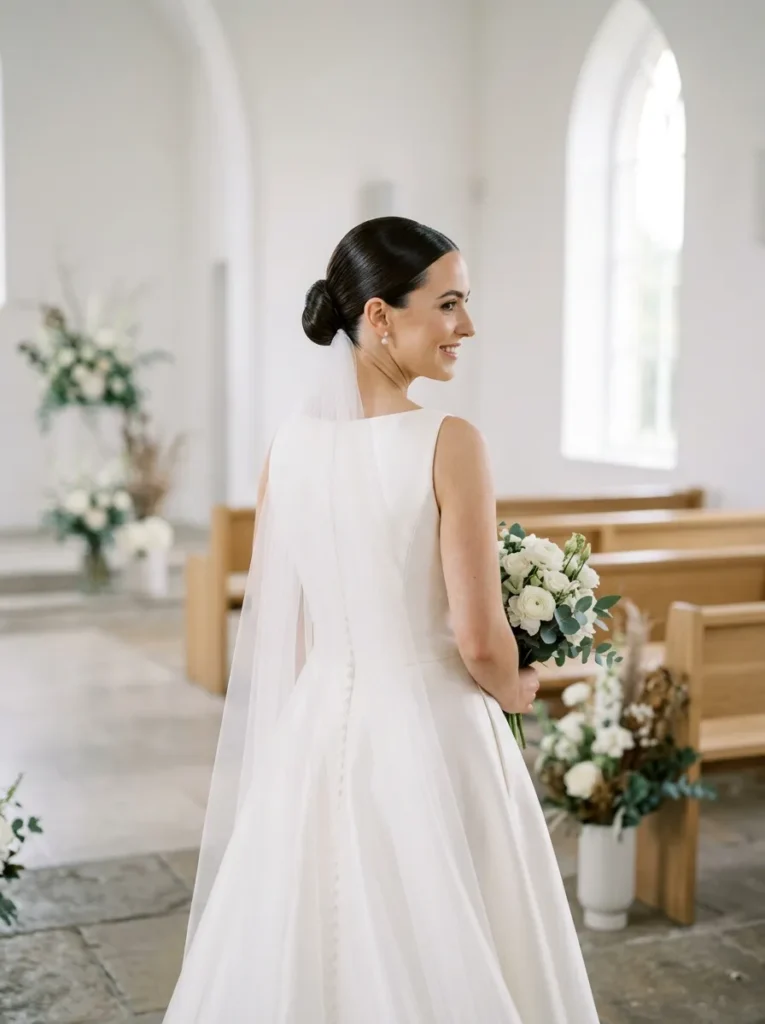  Low Bun Sleek
