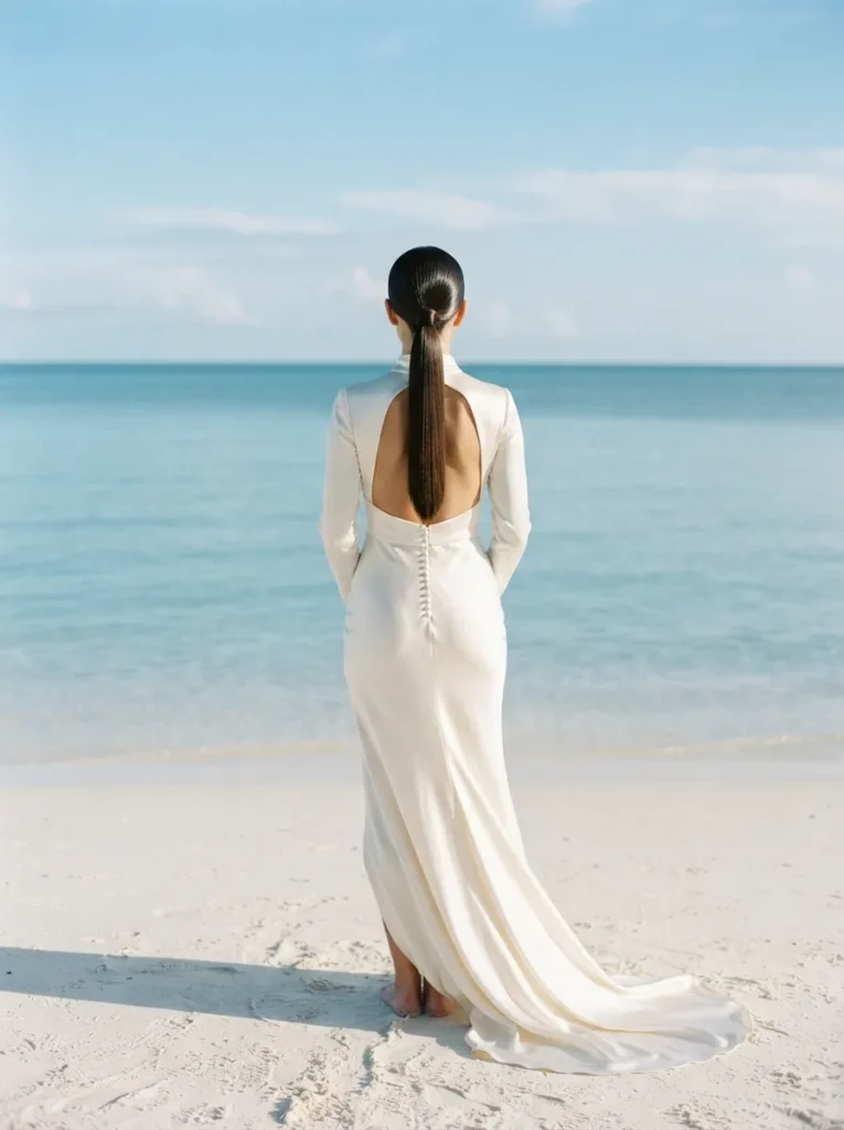 Sleek Low Ponytail
