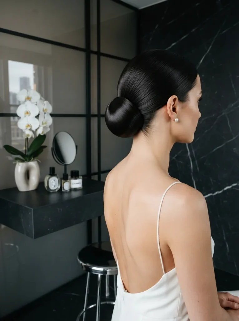 Sleek Side Bun