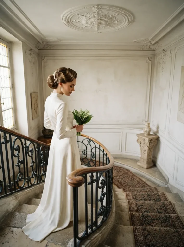  Sleek Vintage Updo