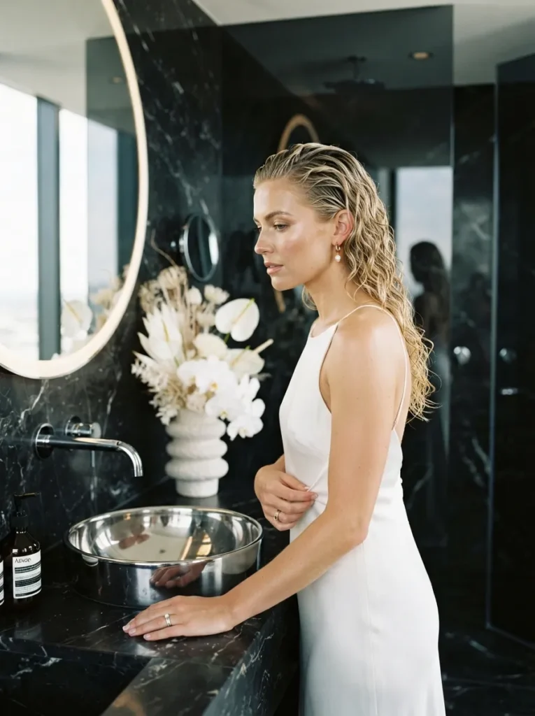 Slick Back Curls