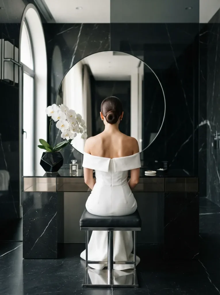 Slicked-Back Bun