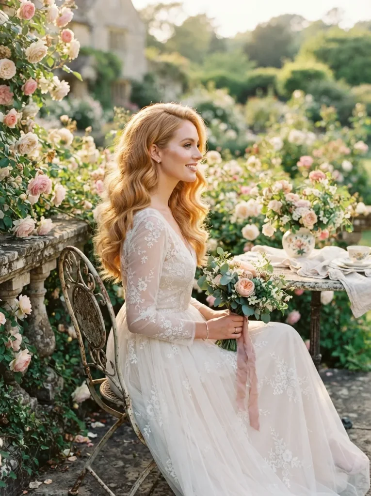 Strawberry Blonde Waves