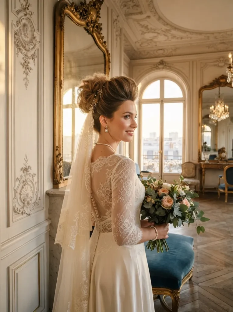 Teased Volume Updo