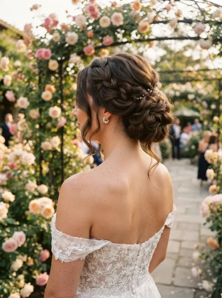Textured Bridal Chignon