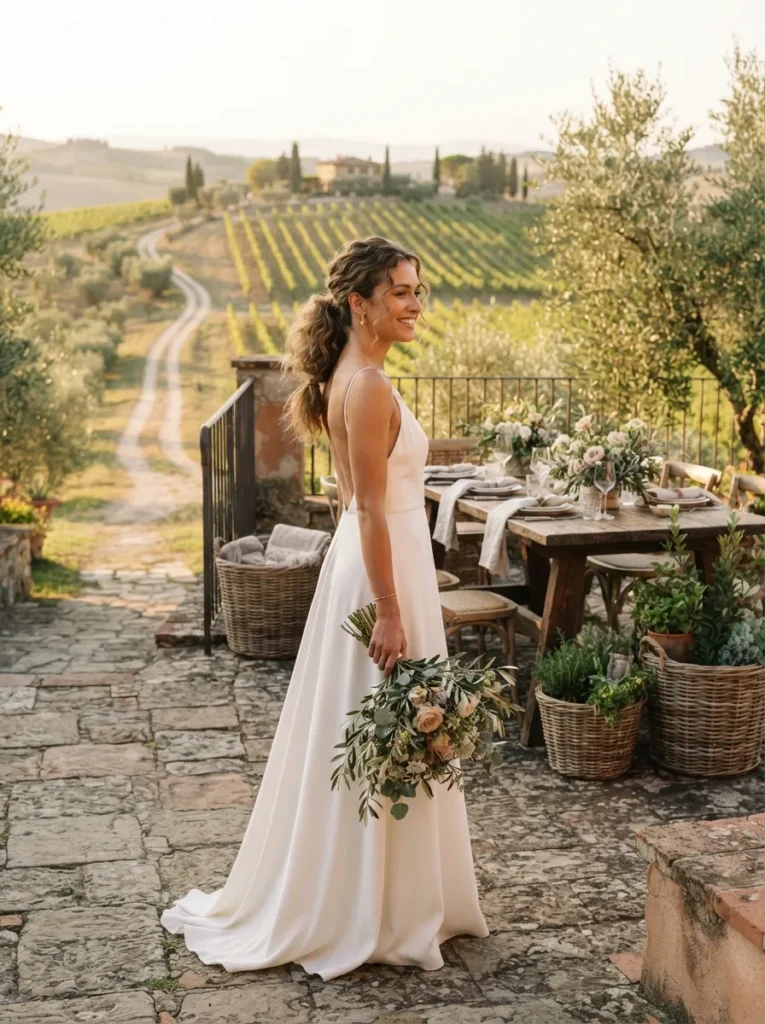 Textured Bridal Ponytail