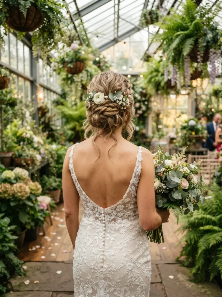  Textured Low Bun