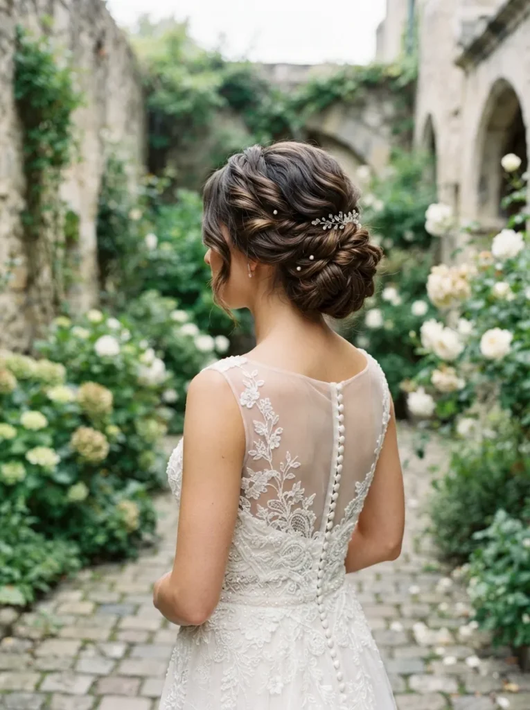 Textured Low Chignon
