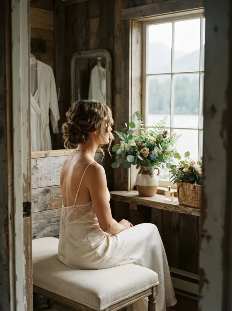 Tousled Low Knot