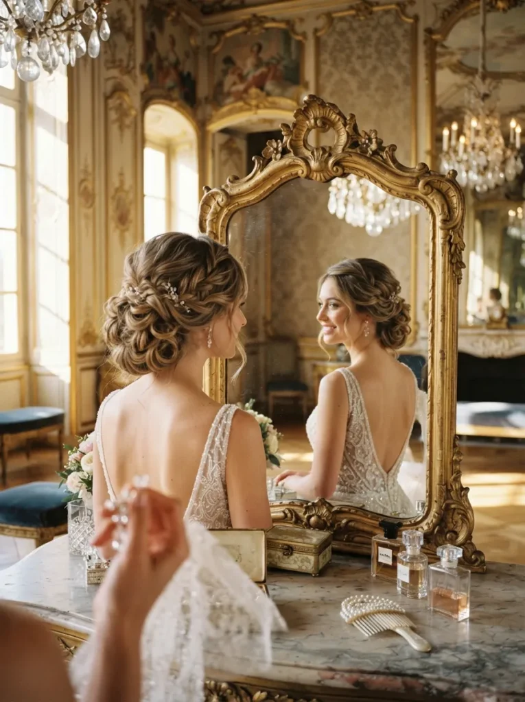 Twist-and-Curl Updo