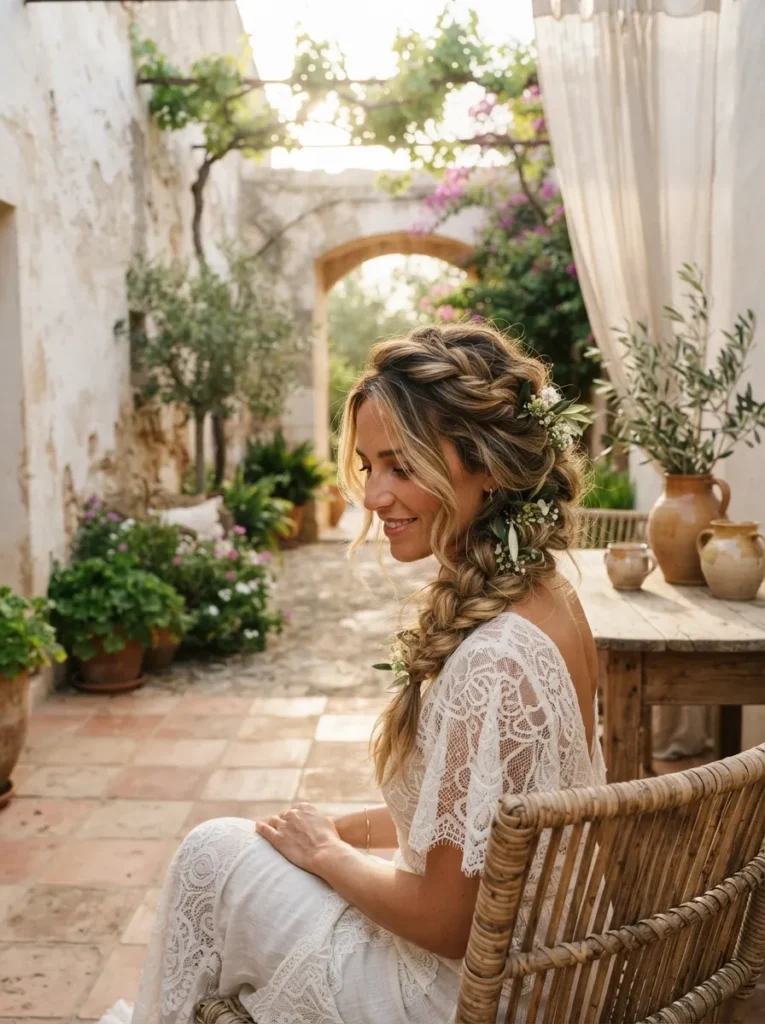 Twisted Boho Plait