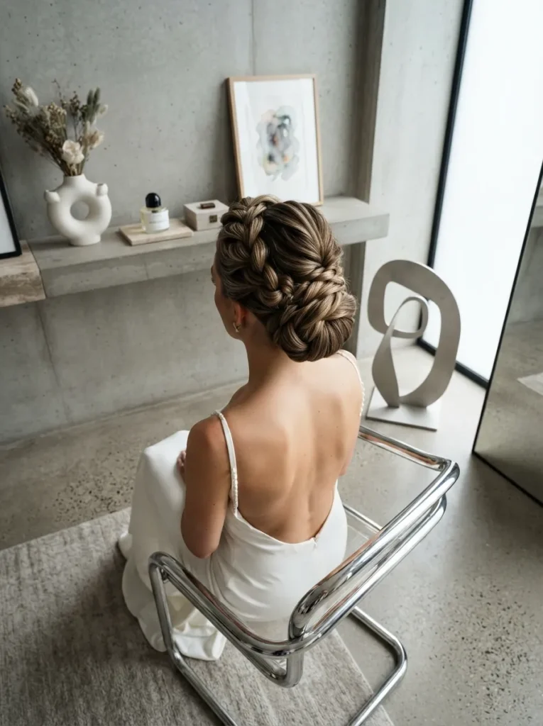 Twisted Braided Bun