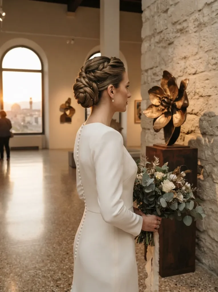 Twisted Bridal Updo