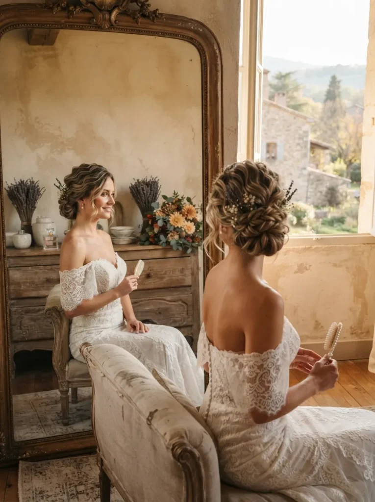 Twisted Bun + Waves