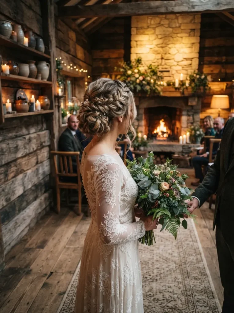 Twisted Lace Updo