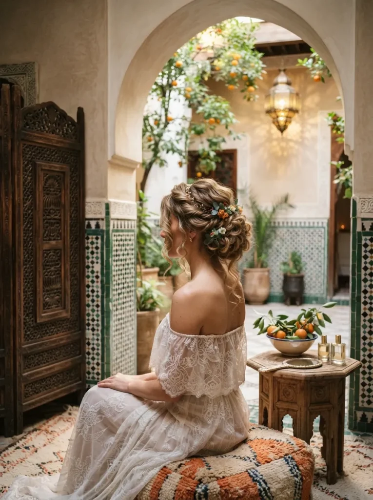 Twisted Low Updo