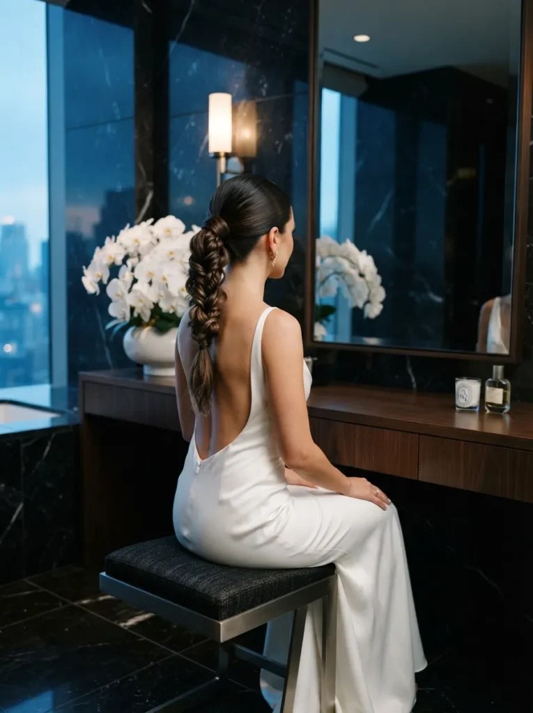 Twisted Ponytail Texture