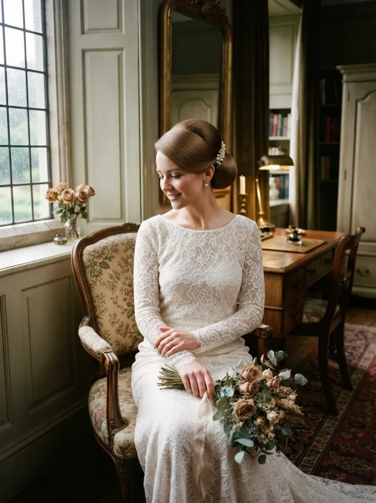 Vintage Bridal Bun