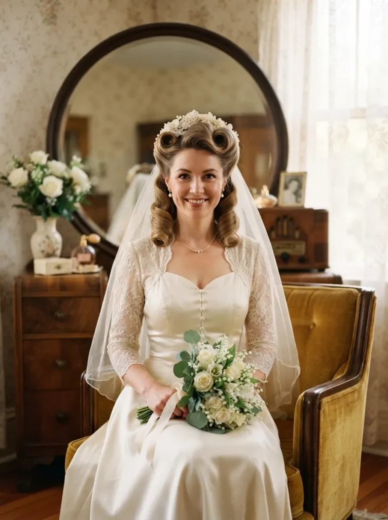 Vintage Low Chignon
