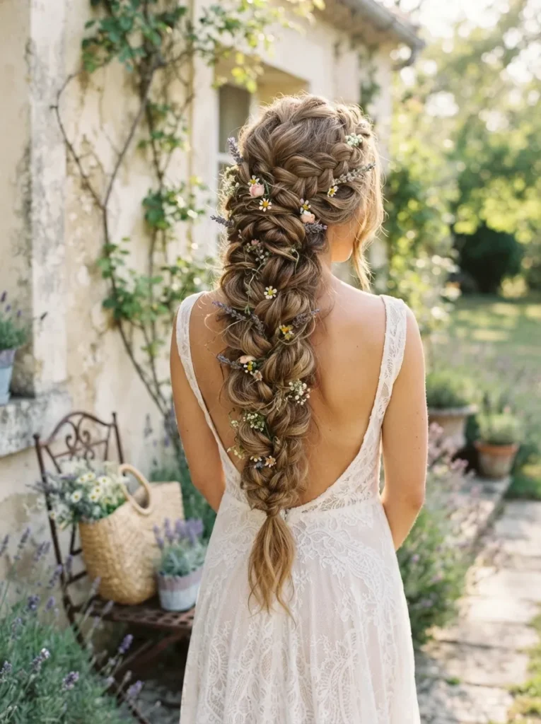 Voluminous Bridal Braid