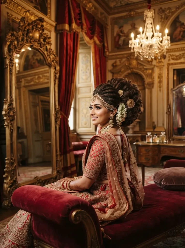 Voluminous Bridal Bun