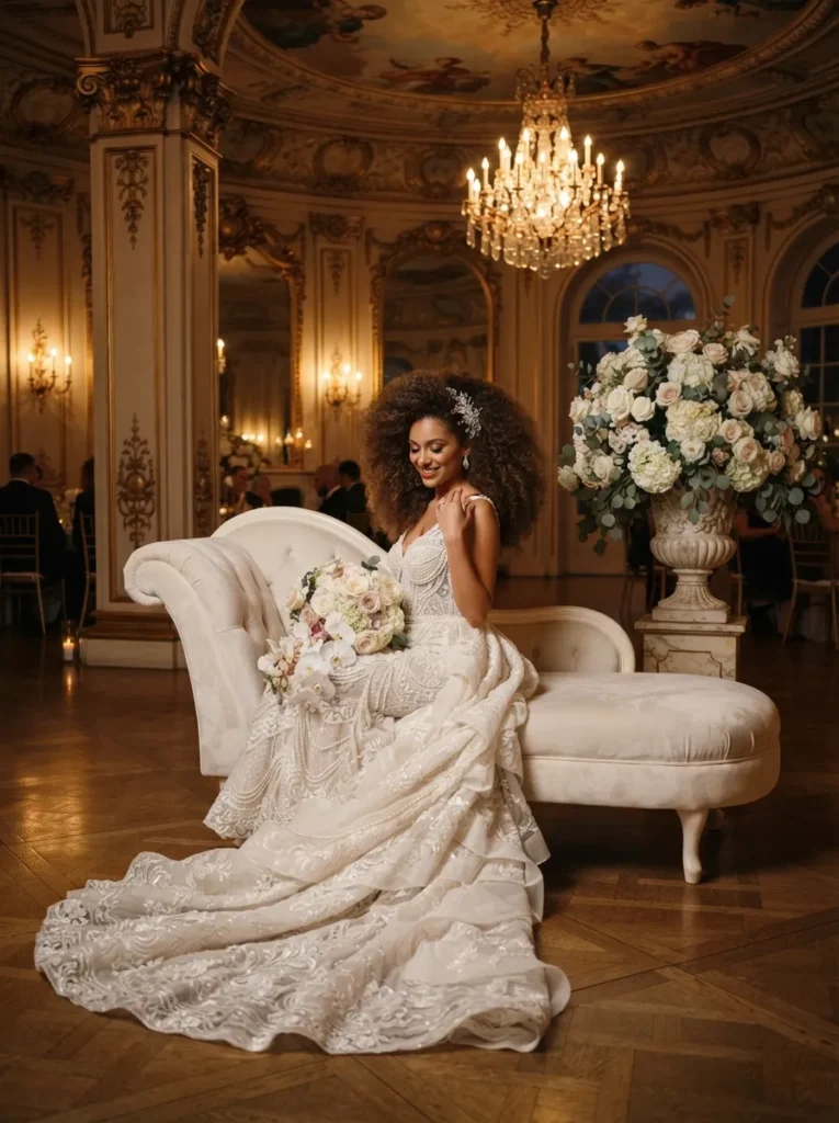 Voluminous Bridal Curls