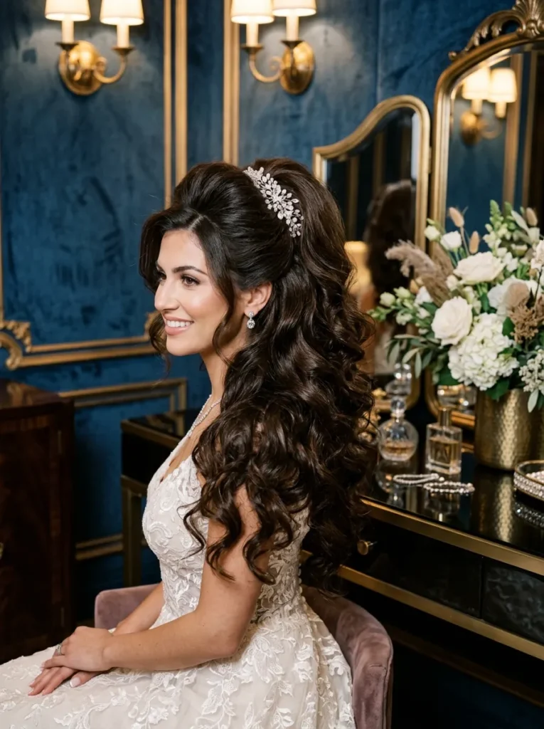 Voluminous Half-Up