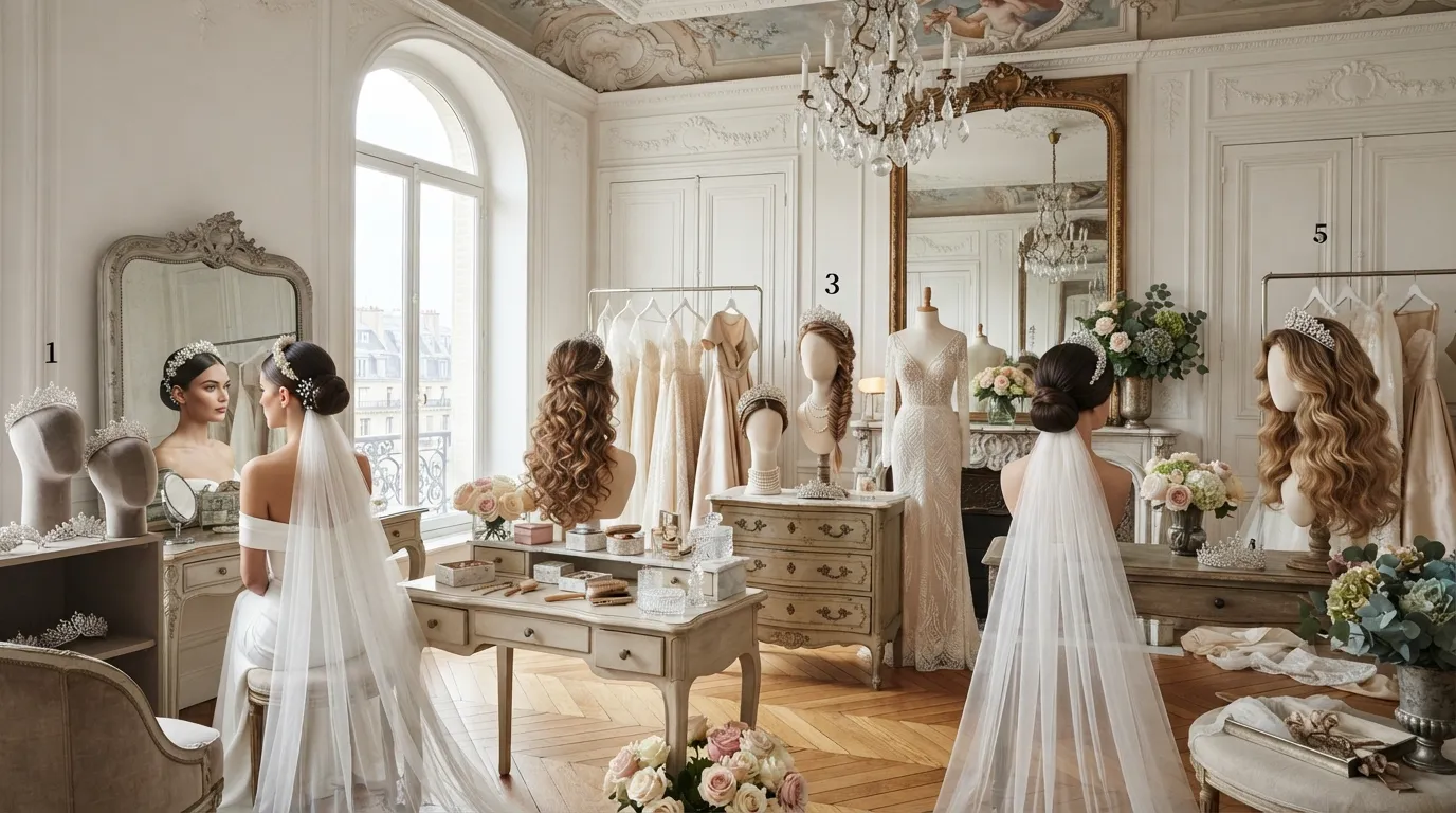19 Wedding Hairstyles With Tiara Every Bride Needs