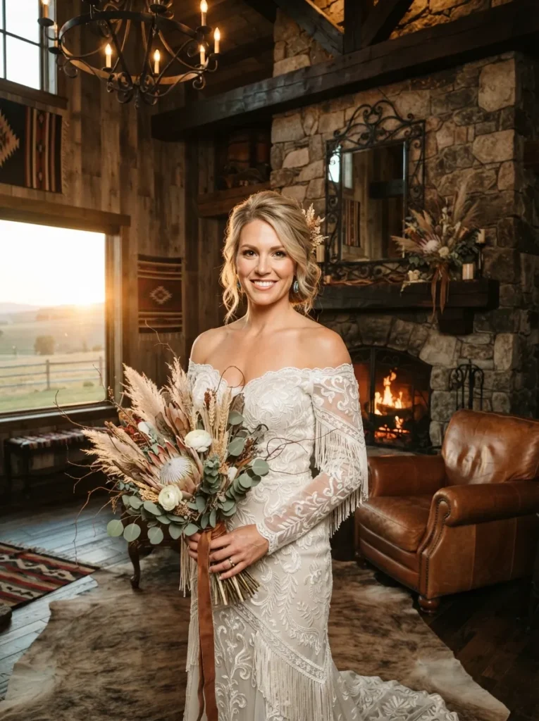 Western Bridal Updo