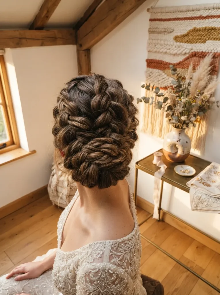 Woven Braid Updo