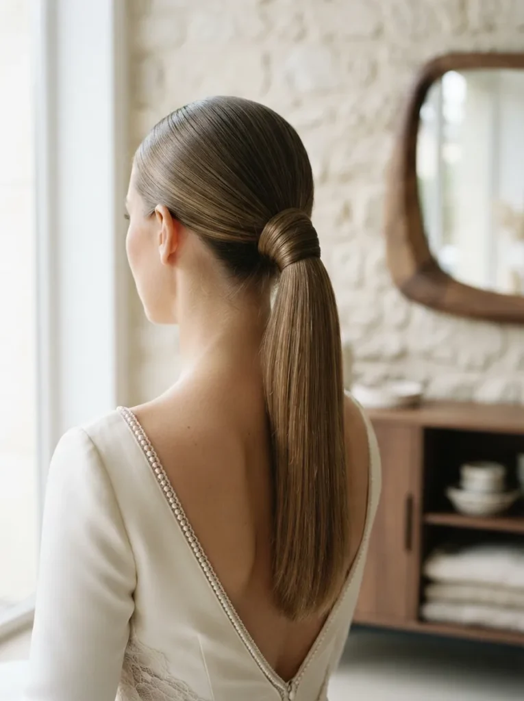 Wrapped Ponytail