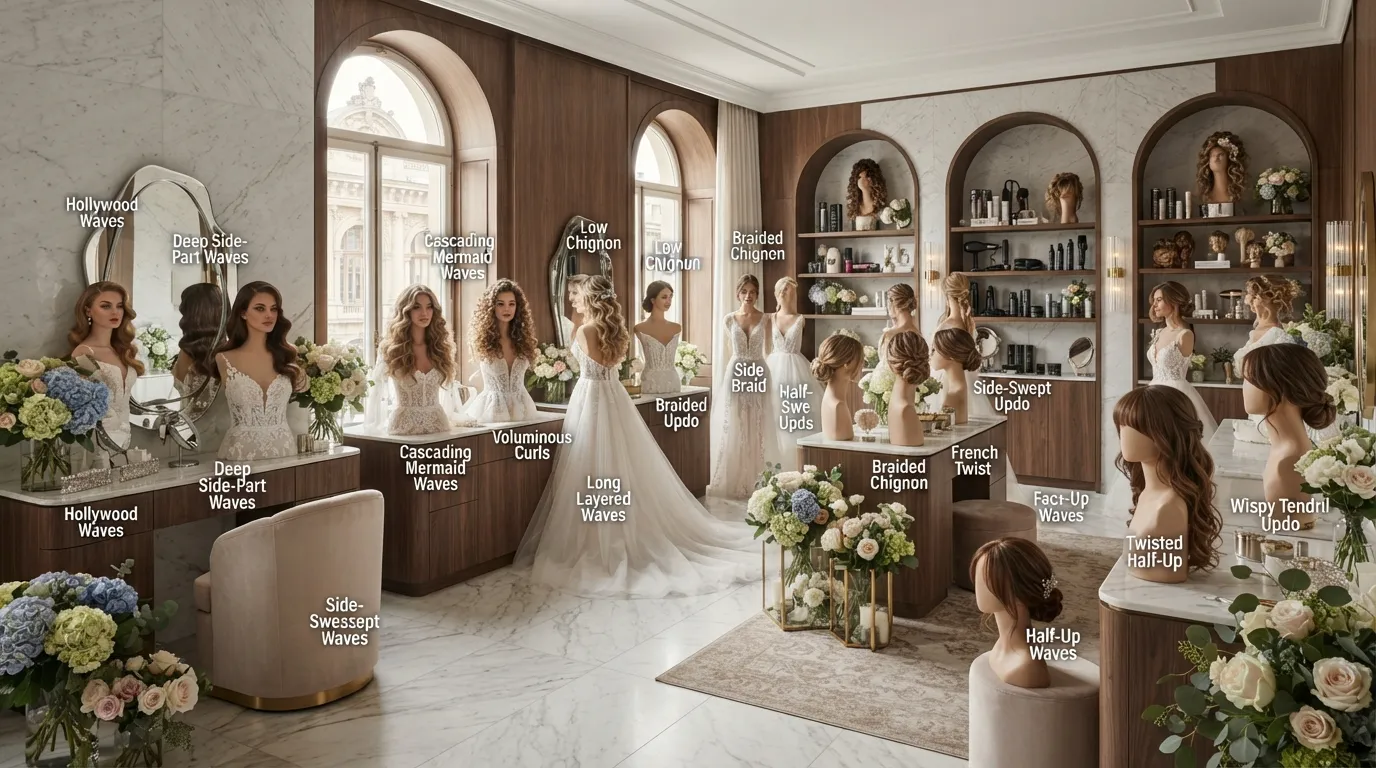 21 Heart Shaped Face Wedding Hairstyles To Flatter
