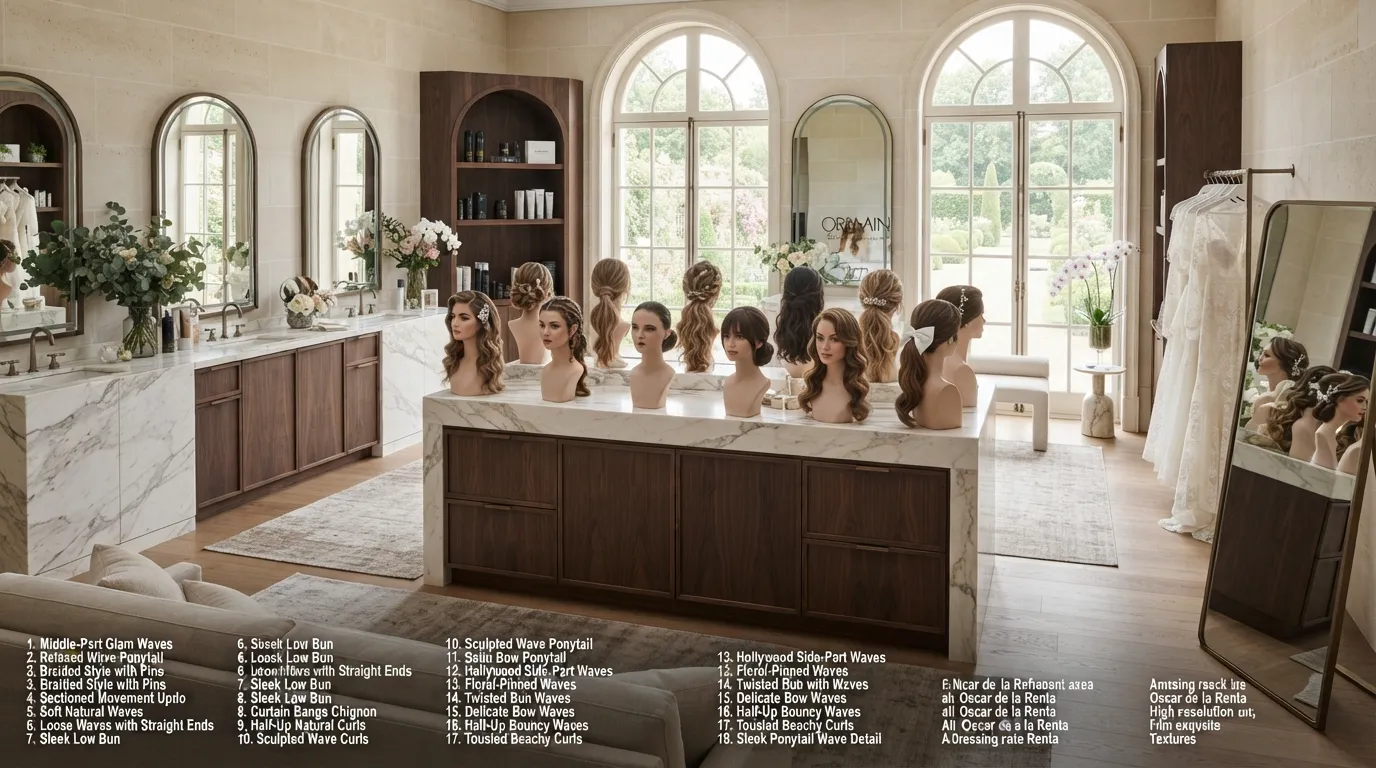 18 Natural Wave Wedding Hairstyles For Effortless Glam