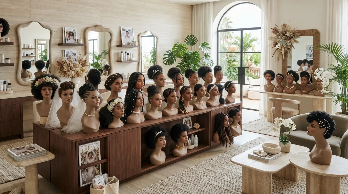 25 Natural Wedding Hairstyles Black Brides Are Loving