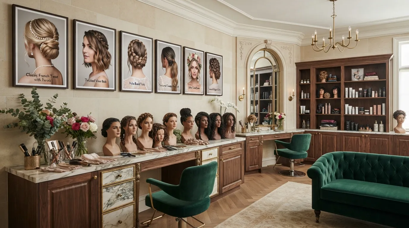 15 Twisted Wedding Hairstyles That Look High-End Chic