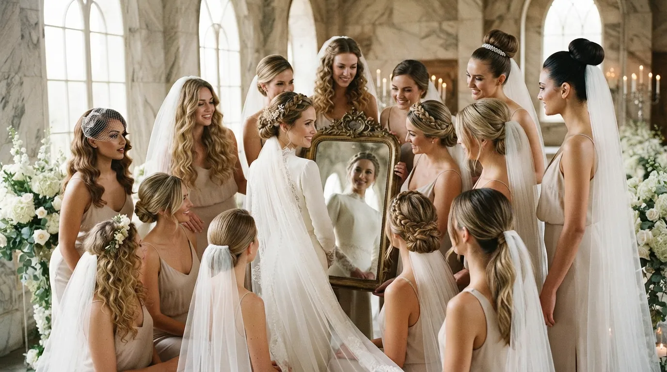 20 Wedding Hairstyles With Veil That Look Stunning