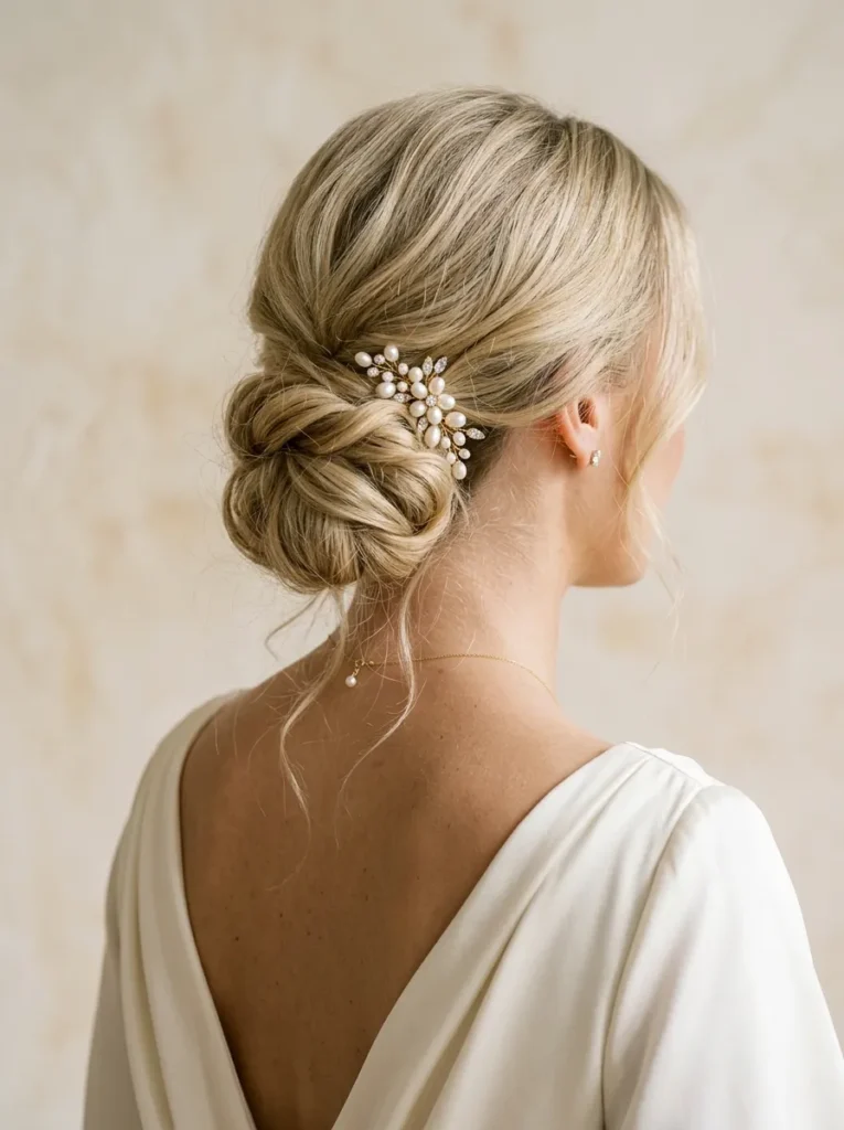 Low Nape Chignon