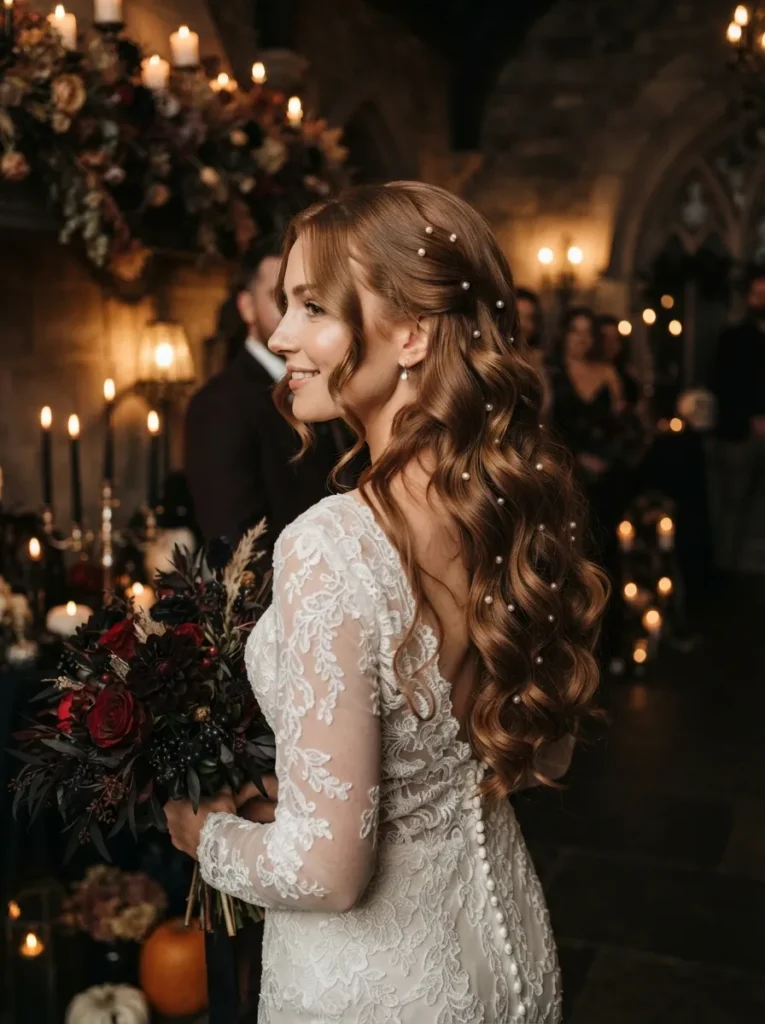 Candlelit Curls Down