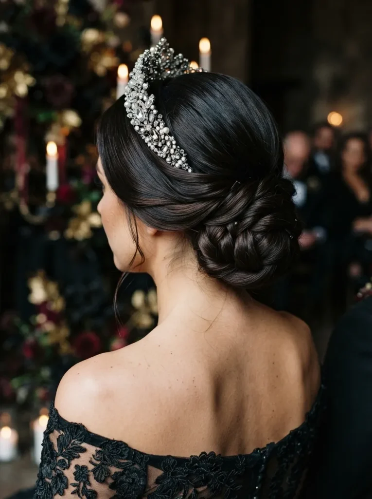 Crystal Crown Updo