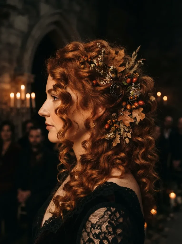 Ember-Glow Curls