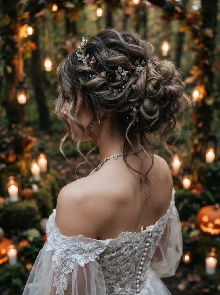 Ethereal Wispy Updo