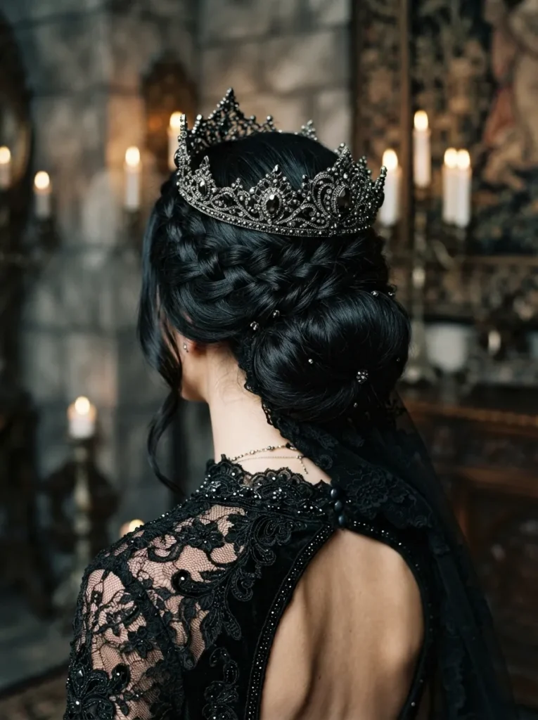 Gothic Marcasite Crown Style