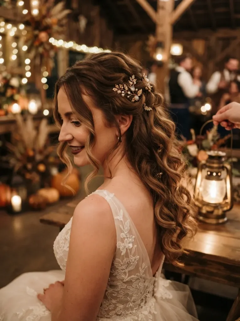 Lantern-Lit Soft Curls