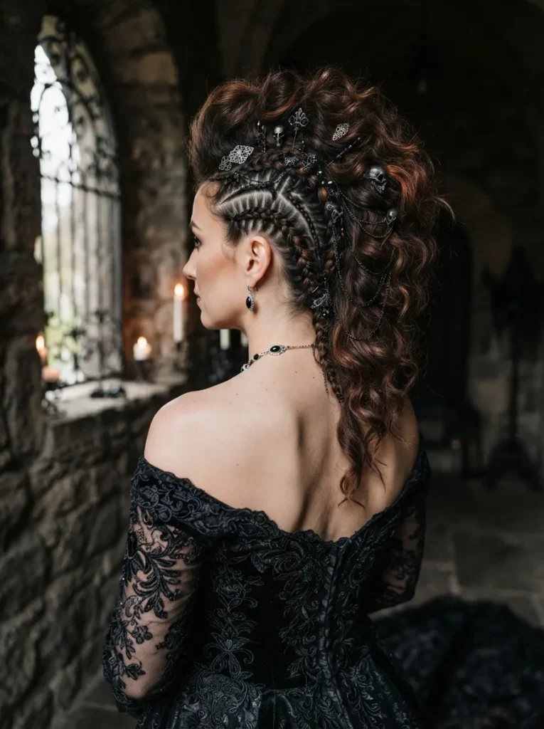Mohawk Bridal Style