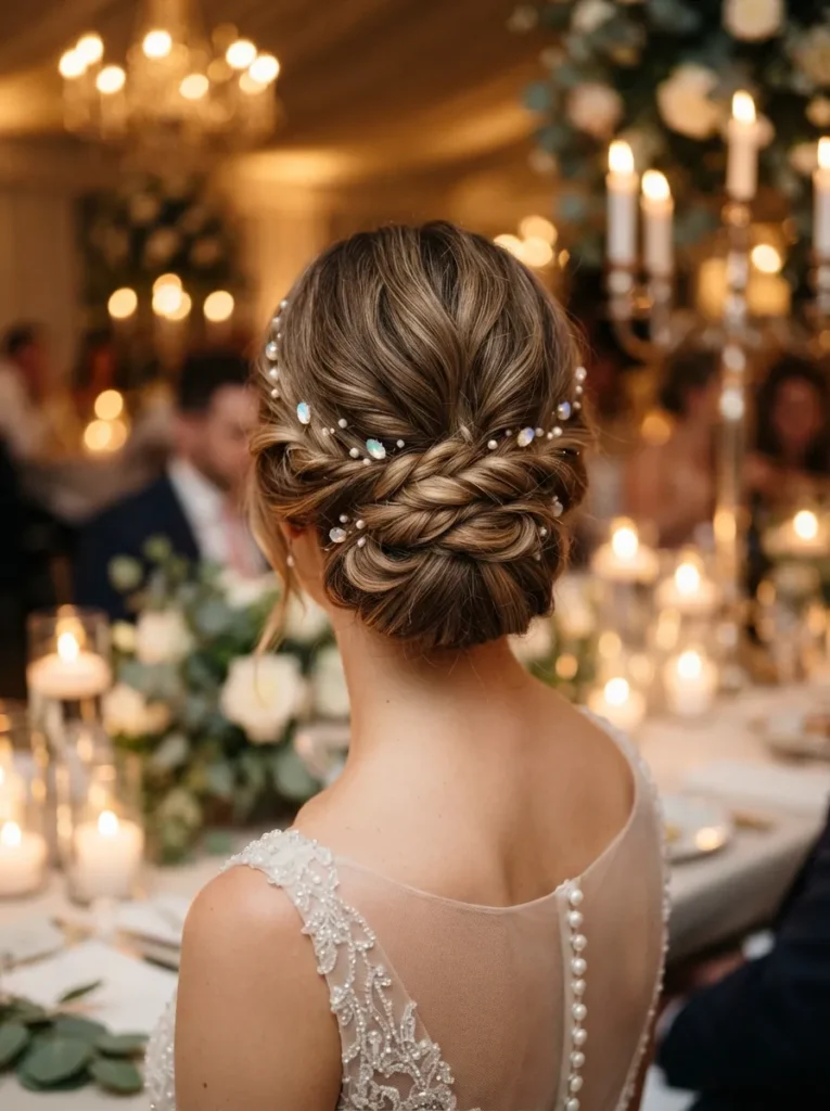 Opal Crystal Updo