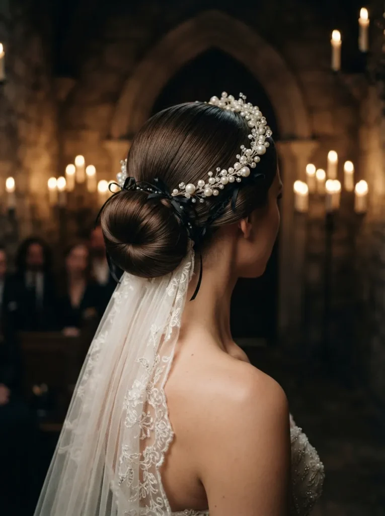 Pearl Crown Updo