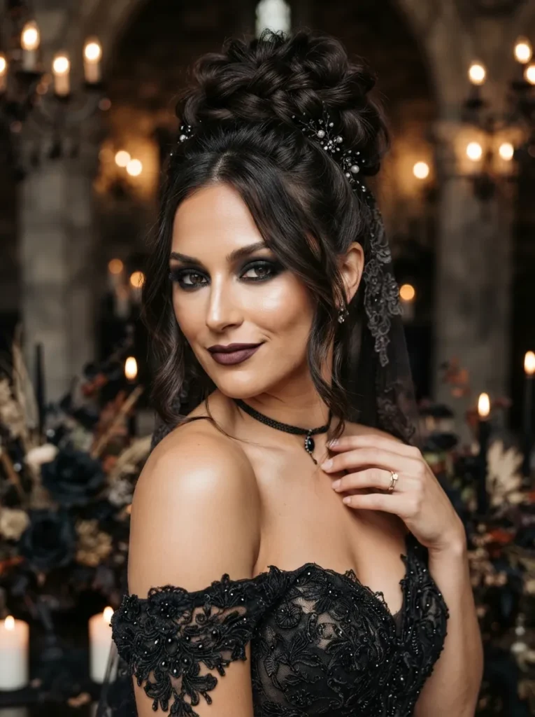Smoky Eye Updo Match